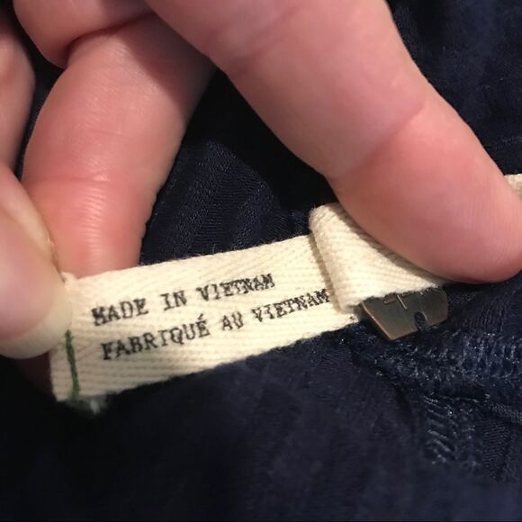 Anthro We the Free Navy Copa Banana Tunic S - Picture 6 of 7